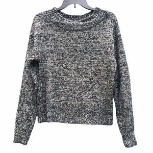 NWT BP Rainbow Marled Chunky Knit Pullover Small